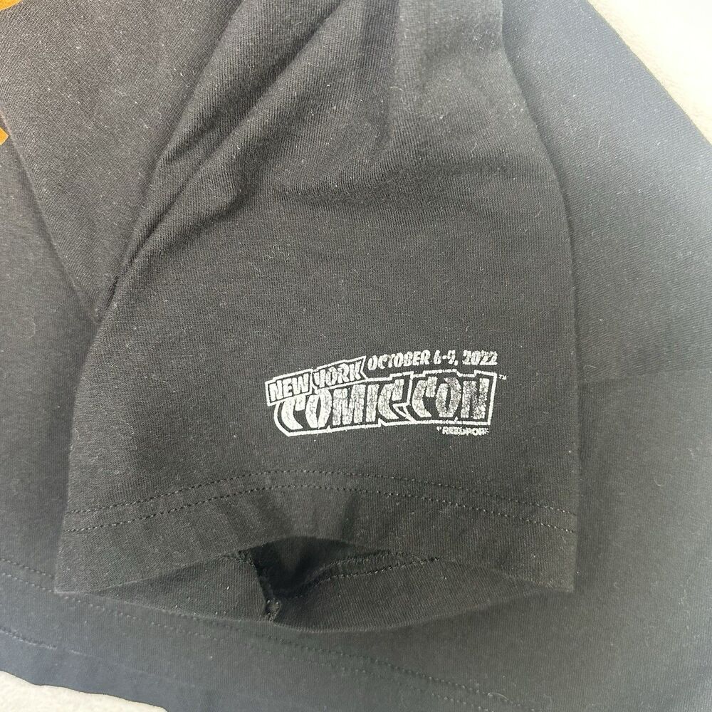 RARE Naruto 2022 New York Comic Con Exclusive Anime Graphic T-Shirt Black XL - Picture 3 of 7